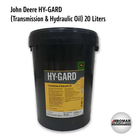 skid steer hydraulic oil capacity|john deere hygard oil capacity.